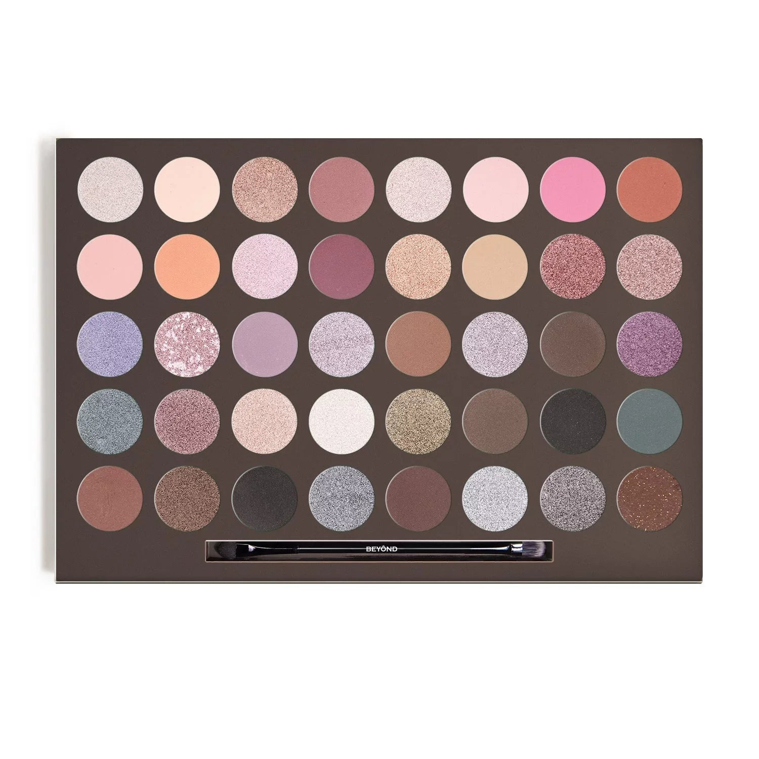 BEYOND SizeAVAGE PRO 40 Colors Sizehimmer & Matte Highly Pigment Eyeshadow Palette.