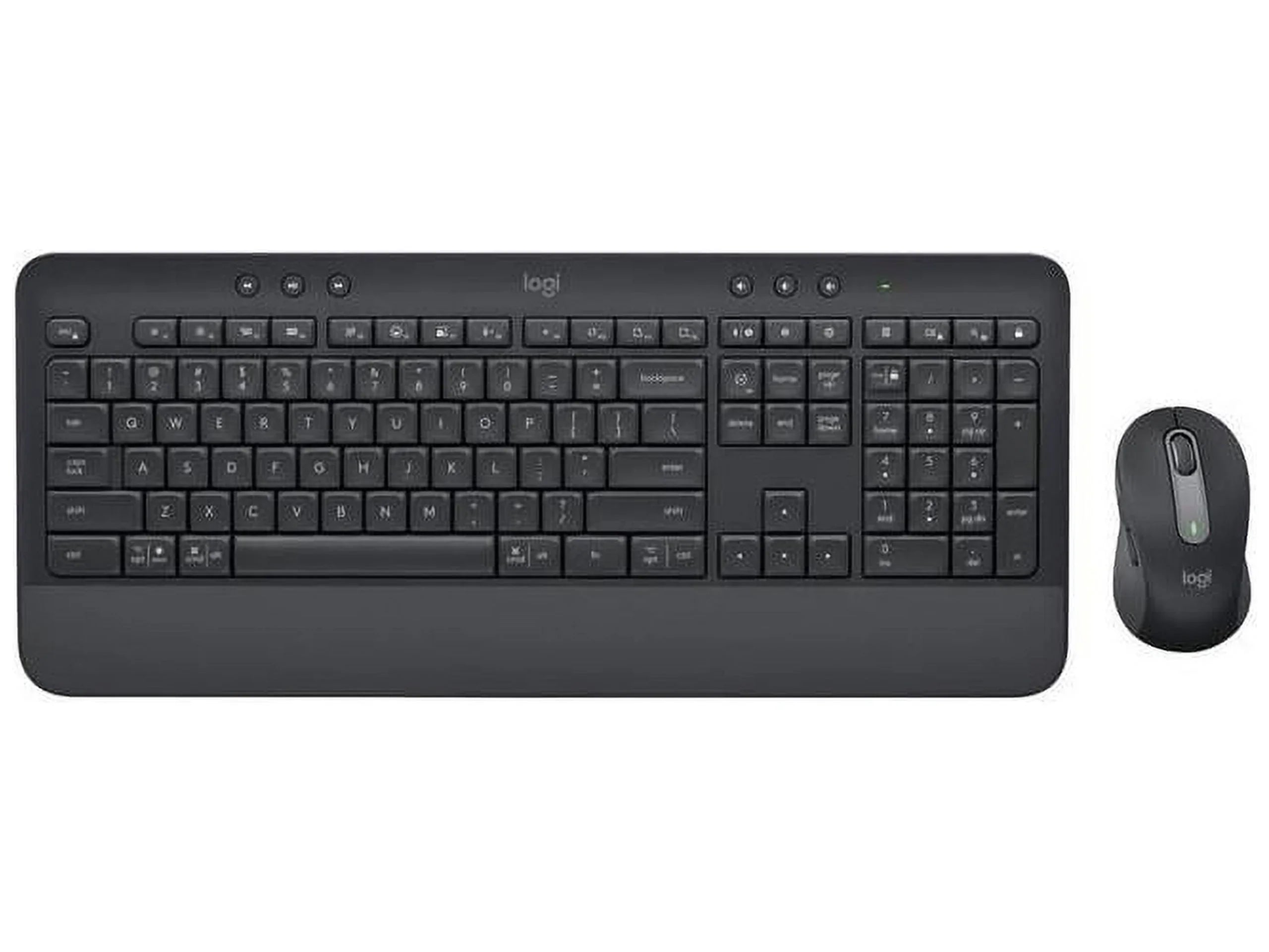 Logitech Sizeignature MK650 Combo for Business, Wireless Mouse and Keyboard, Logi Bolt, Bluetooth, SizemartWheel, Globally Certified, Windows/Mac/Chrome/Linux - Graphite