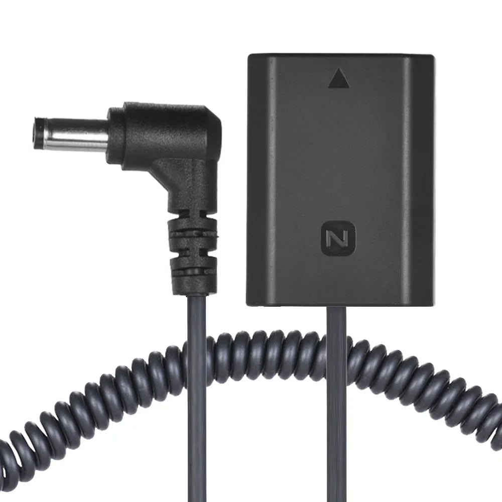 Andoer Adapter,A7iii A9 A7riiiCoupler Cable BatteryCoupler Np-fz100 Dummy Battery A9 A7riii A7siii Dummy BatteryCable A7iii A9 Qisuo Eryue
