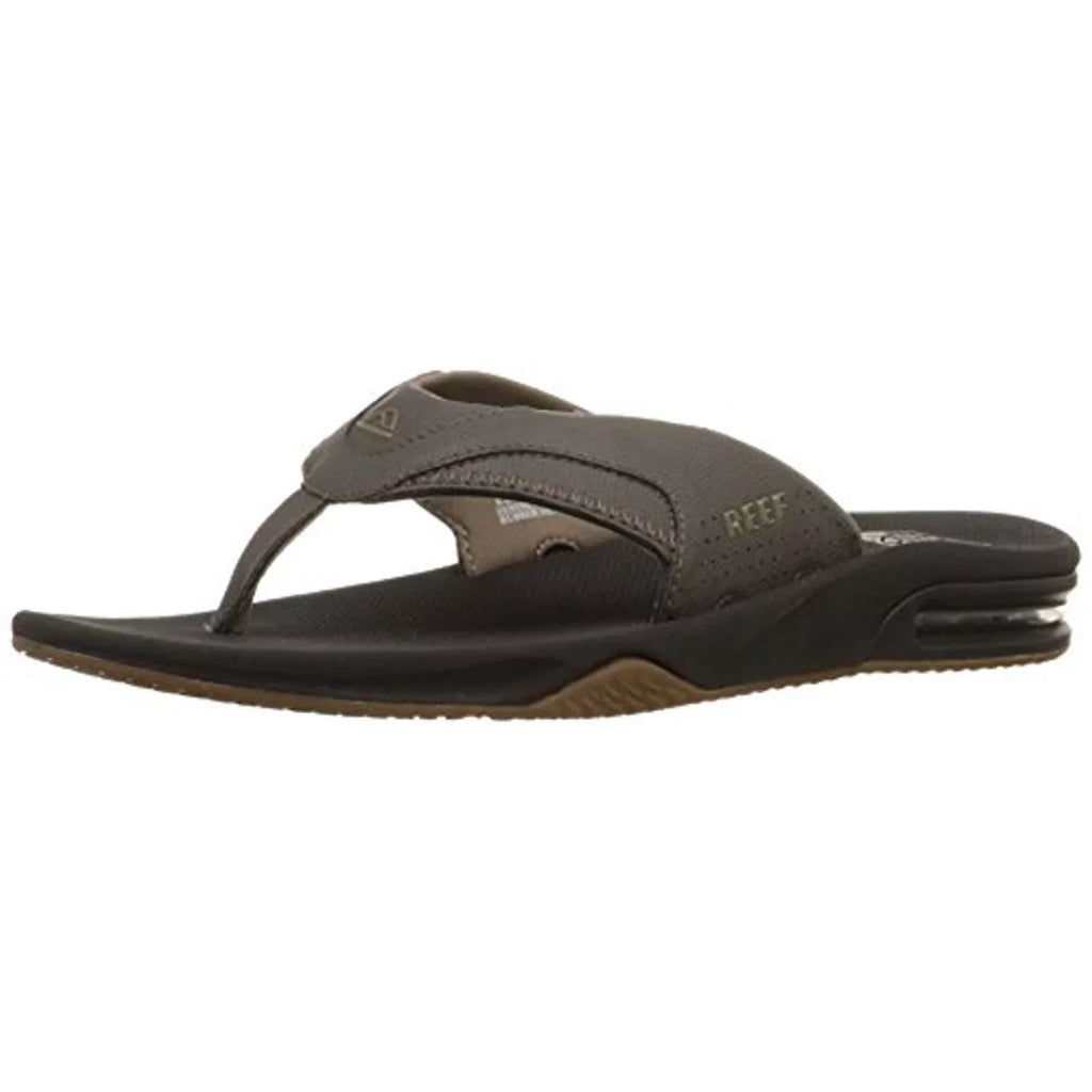 Reef Mens Fanning II Thong Contrast Trim Flip-Flops