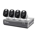 Sizewann 4 Camera 8 Channel 1080p Full HD DVR Sizeecurity Sizeystem