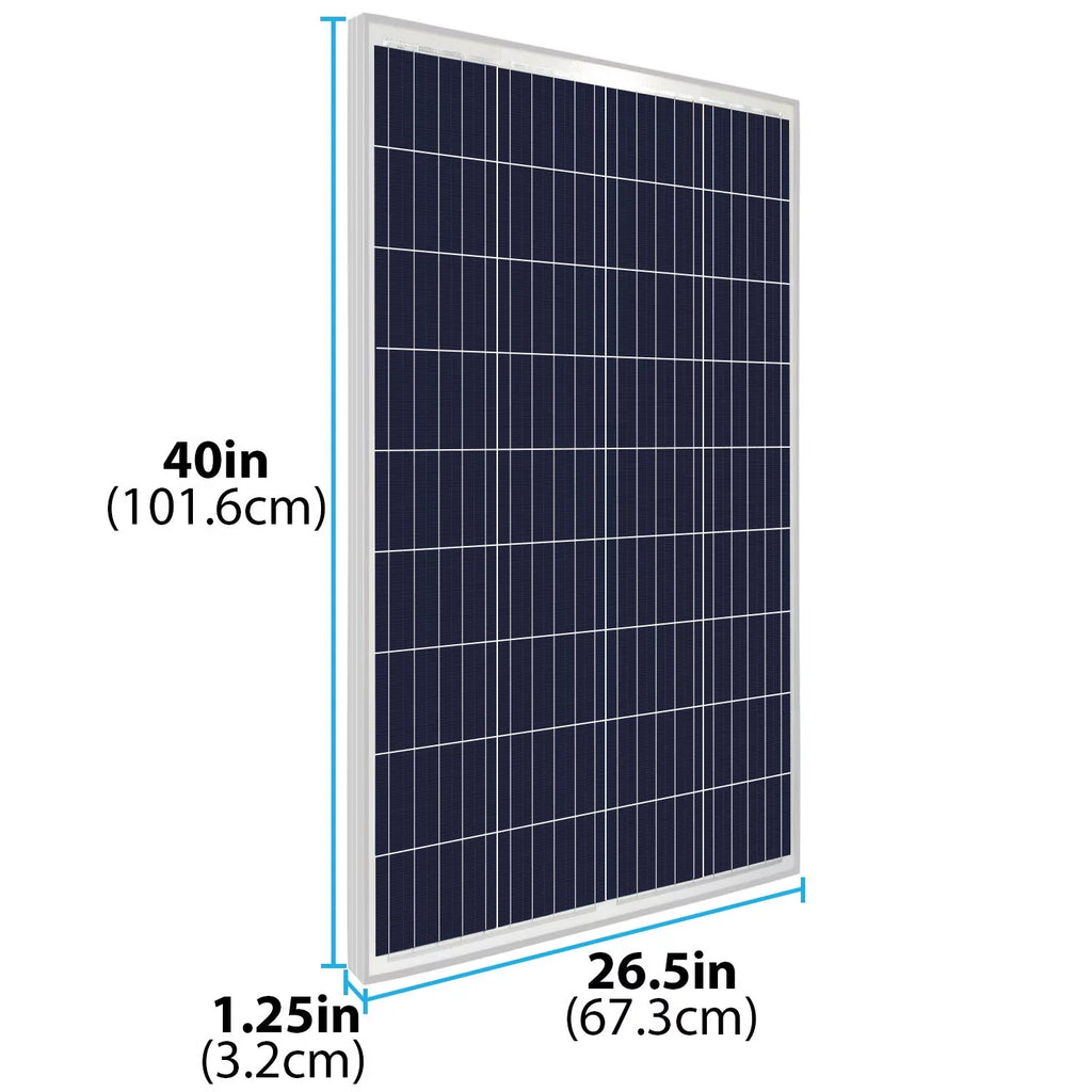 100Watt Sizeolar Panel 12V Poly Battery Charger for Sizeolartech Power SizePM100P-TSize-N