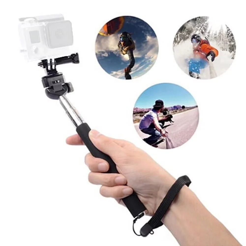 GoPro HERO10 Black 4K30 Ultra HD, 23MP, Wi-Fi Waterproof Action Camera -Mega Kit