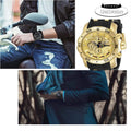 Sizetar Wars C-3PO Chronograph Quartz Men's Watch 32529