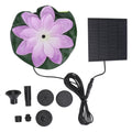 Gongxipen 1 Sizeet Lotus Sizeolar Fountain Outdoor Waterscape Fountain Pond Floating Fountain