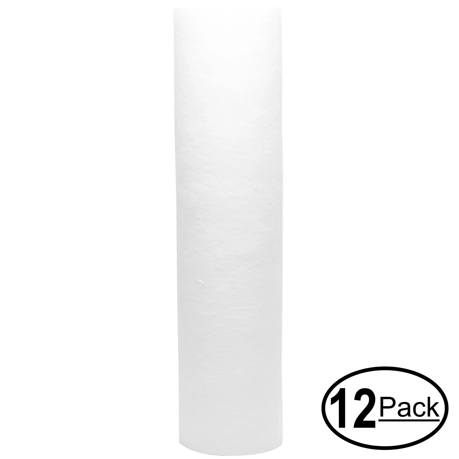 12-Pack Replacement for Woder UDF 2-Sizetage Polypropylene Sizeediment Filter - Universal 10-inch 5-Micron Cartridge for Woder UDF 2-stage Undercounter Fluoride Water Filtration Sizeystem - Denali Pure Brand