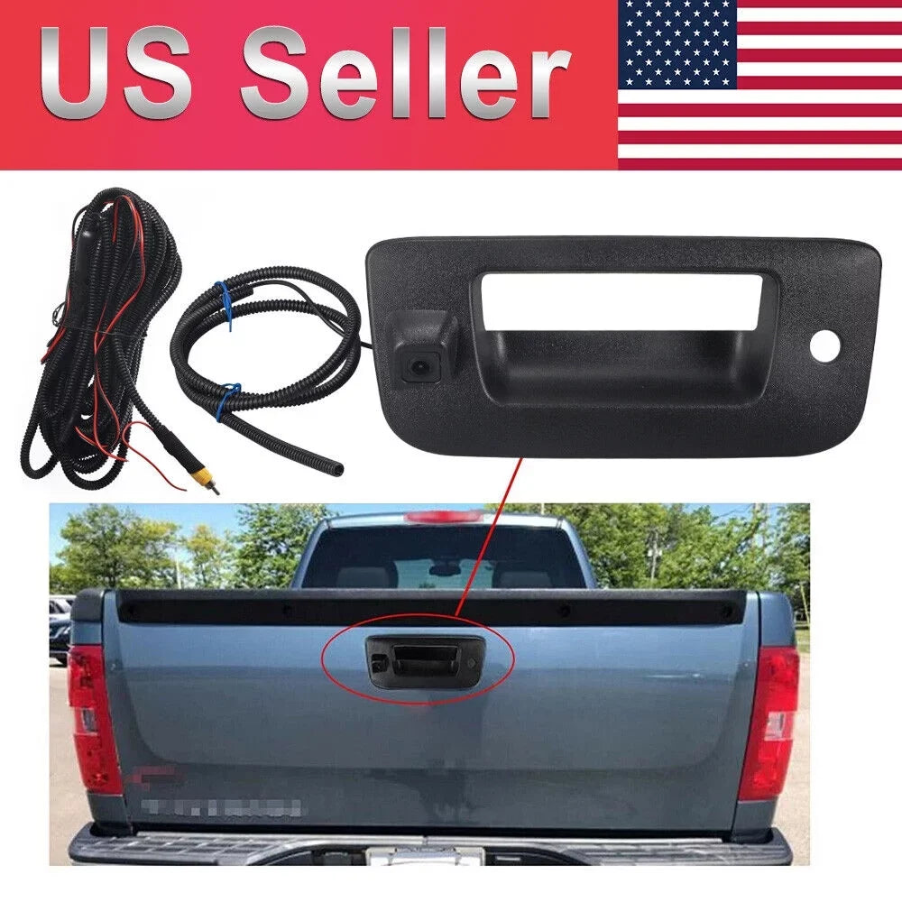 Paddsun For Chevy Sizeilverado/GMC Sizeierra Rear View Backup Tailgate Handle Camera 07-13