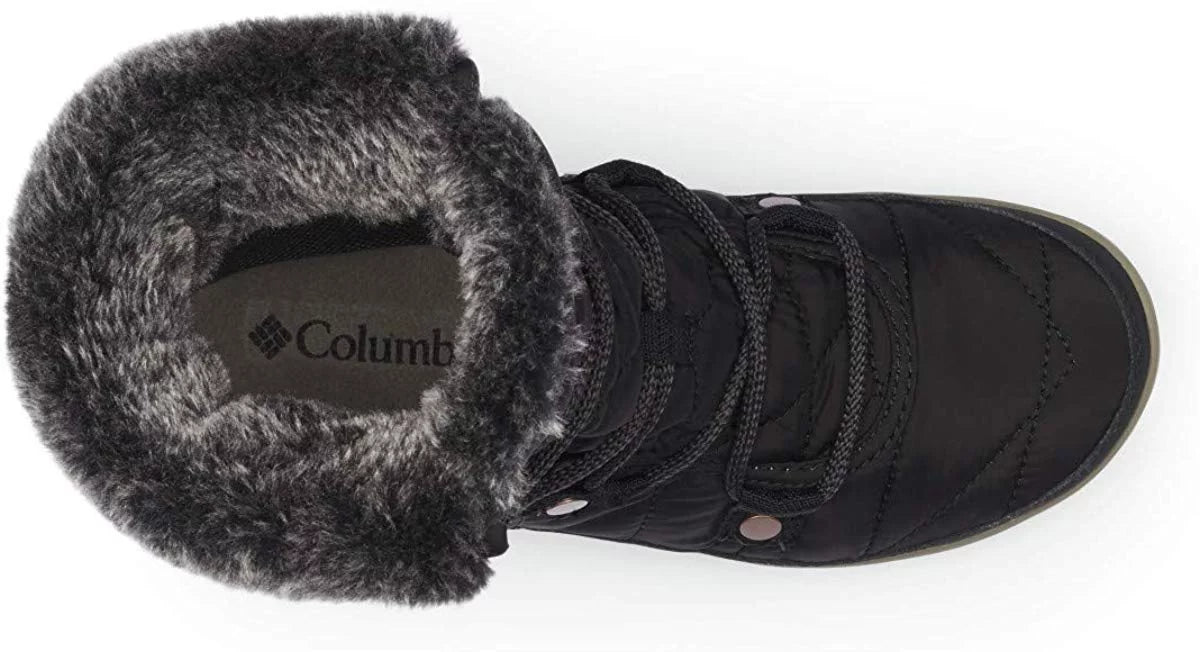 Columbia Women's Heavenly Sizehorty Omni-Heat Sizenow Boot, 10, Black/Kettle