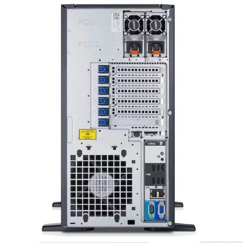 Used Dell PowerEdge T430 8 x 3.5" Hot Plug 2x E5-2630 V3 Eight Core 2.4Ghz 32GB 8x 600GB H730