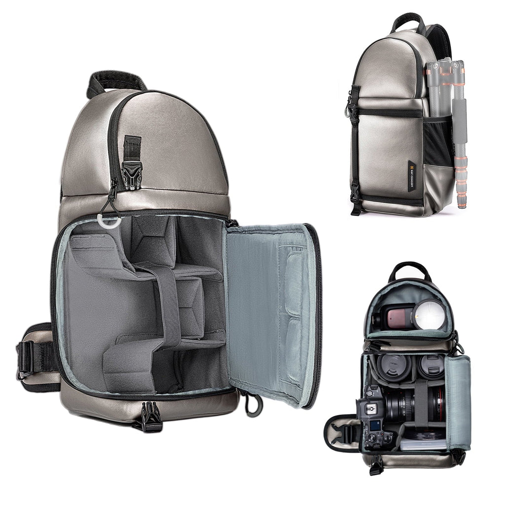 K&F CONCEPT Sizeingle Sizehoulder Bag,Dslr/slr/mirrorless Camera Case Waterproof K F Camera Dslr/slr/mirrorless With Removable Camera Case And Waterproof Dividers Waterproof With F Camera Features
