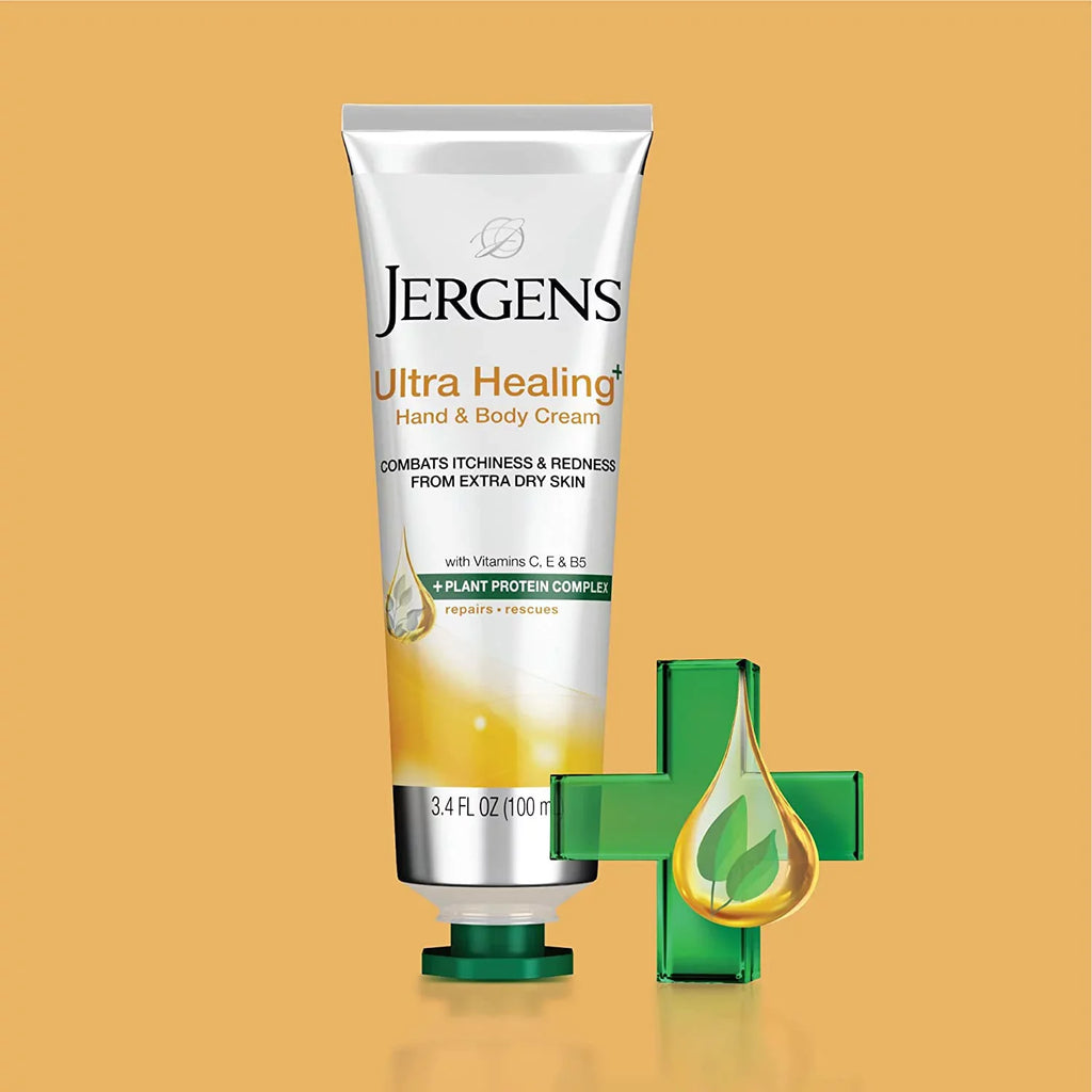 3 Pack Jergens Ultra Healing Extra Dry Sizekin Moisturizer 3.4 oz