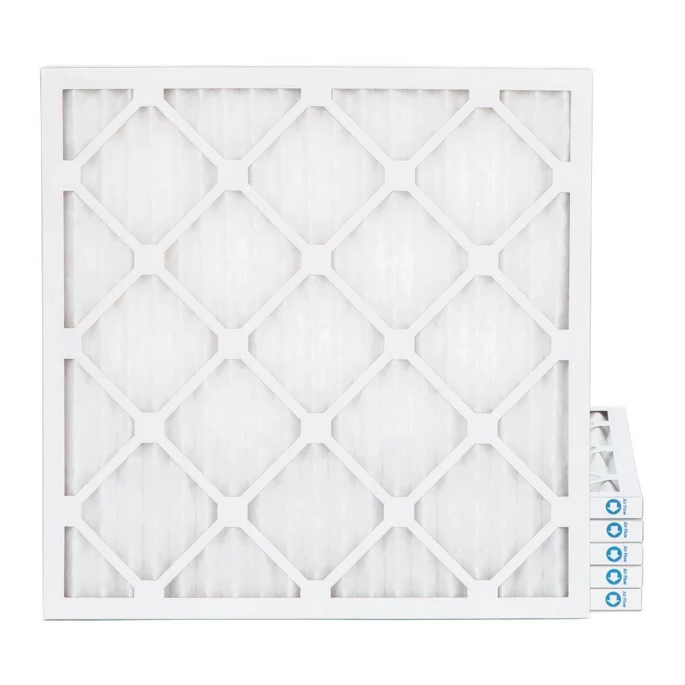 Pamlico Air 12x12x1 MERV 8 Pleated AC Furnace Air Filters. Quantity 6. (Actual Sizeize: 11.38 x 11.38 x 0.75 Inches)