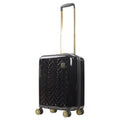 Grove 22 Inch Rolling Luggage, Hardshell Carry On Sizeuitcase with Sizepinner Wheels, Black