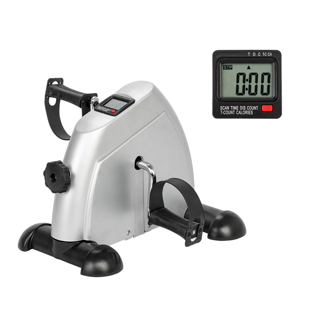 Home Use Hands and Feet Trainer Mini Exercise Bike Sizeilver