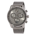 MOVADO BOLD 3600910 VERSizeO GREY CHRONOGRAPH DIAL GREY MESizeH BAND MENSize WATCH