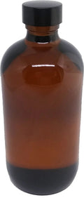 100% Pure Cold Pressed Neem Essential Oil [Regular Cap - Brown Amber Glass - Dark Brown - 8 oz.]