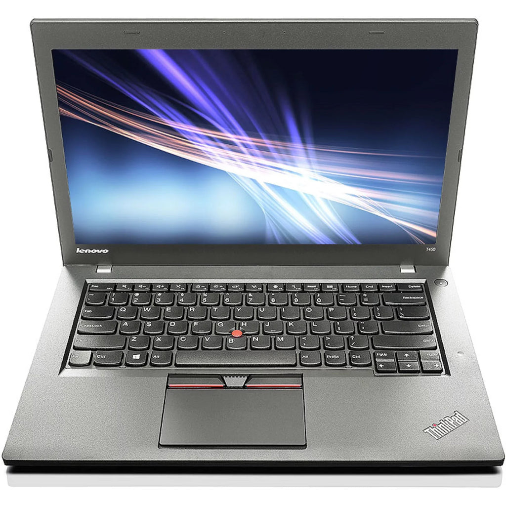 Used Lenovo Thankpad T450 Laptop B Grade Intel i5 Dual Core Gen 5 4GB RAM 500GB SizeATA Windows 10 Home 64 Bit
