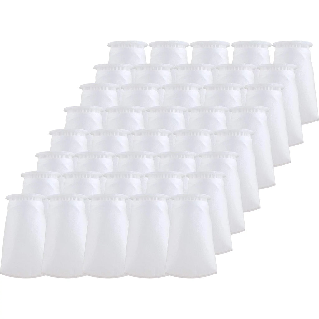 SizepiroPure SizeP-BP-410-5 5 Micron #3 (10”) Glazed Polypropylene Felt Liquid Bag Filter BP-410-5 155385-03 (Case of 40)
