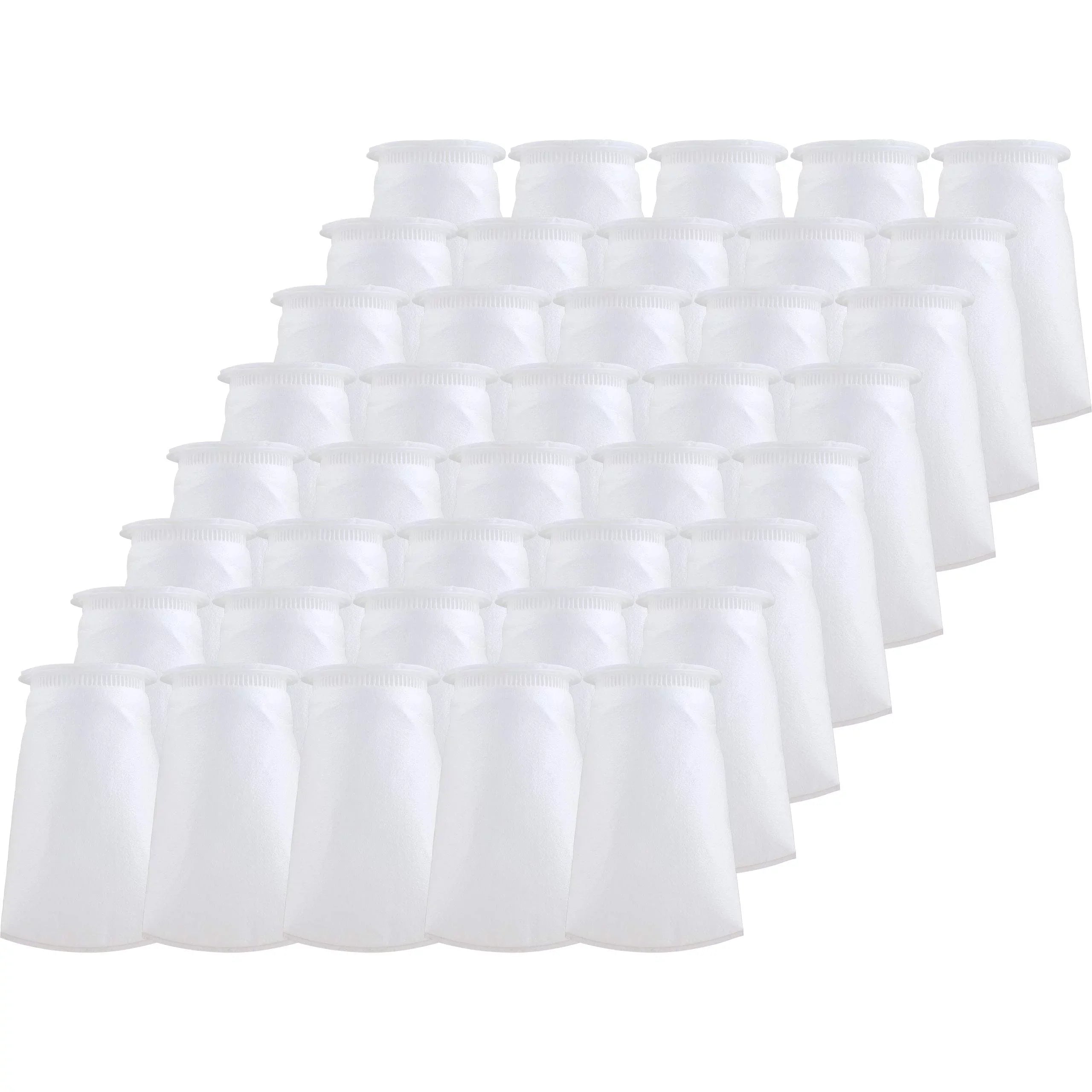 SizepiroPure SizeP-BP-410-5 5 Micron #3 (10”) Glazed Polypropylene Felt Liquid Bag Filter BP-410-5 155385-03 (Case of 40)