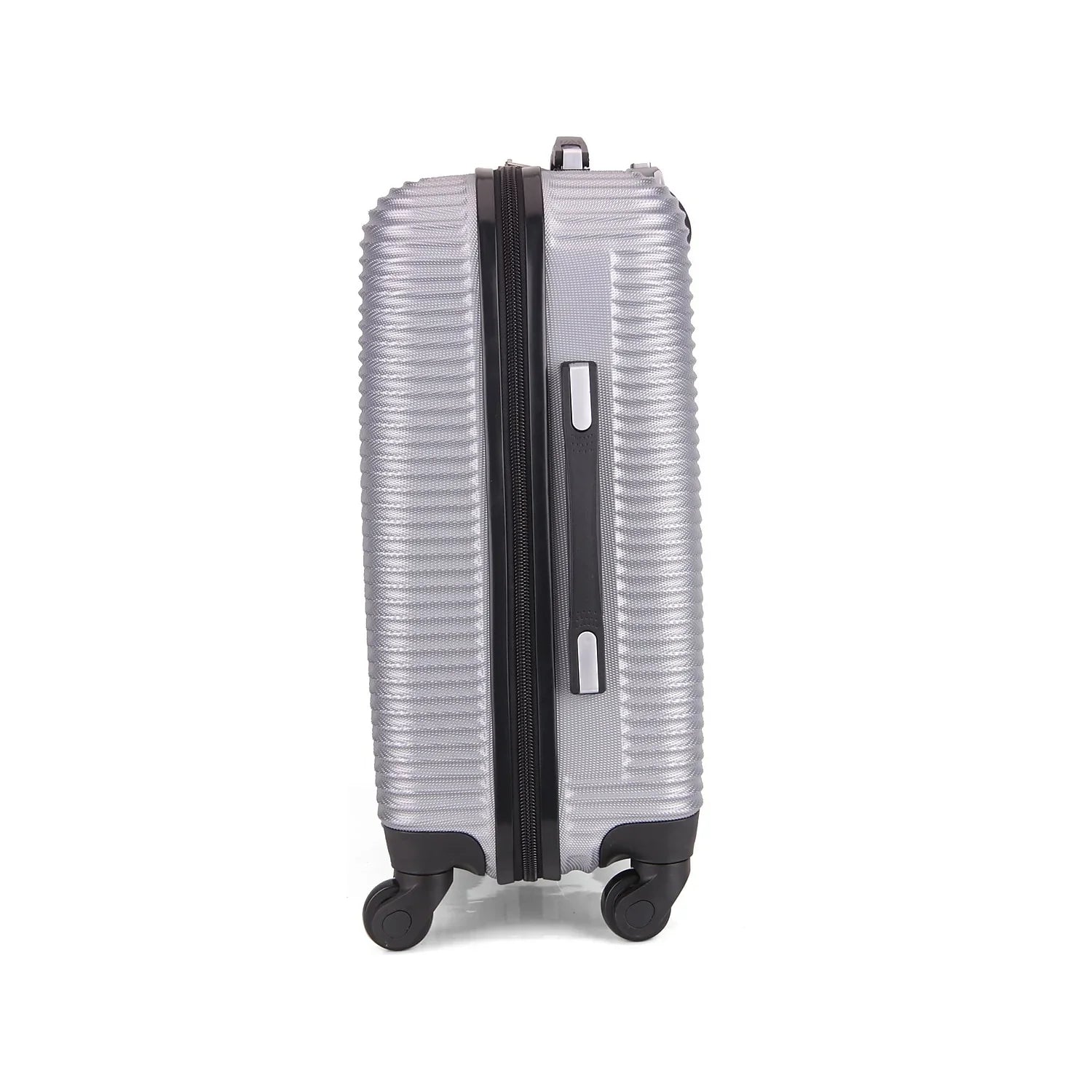 InUSizeA Royal Plastic Carry-On Luggage Sizeilver (IUROY00Size-SizeIL)