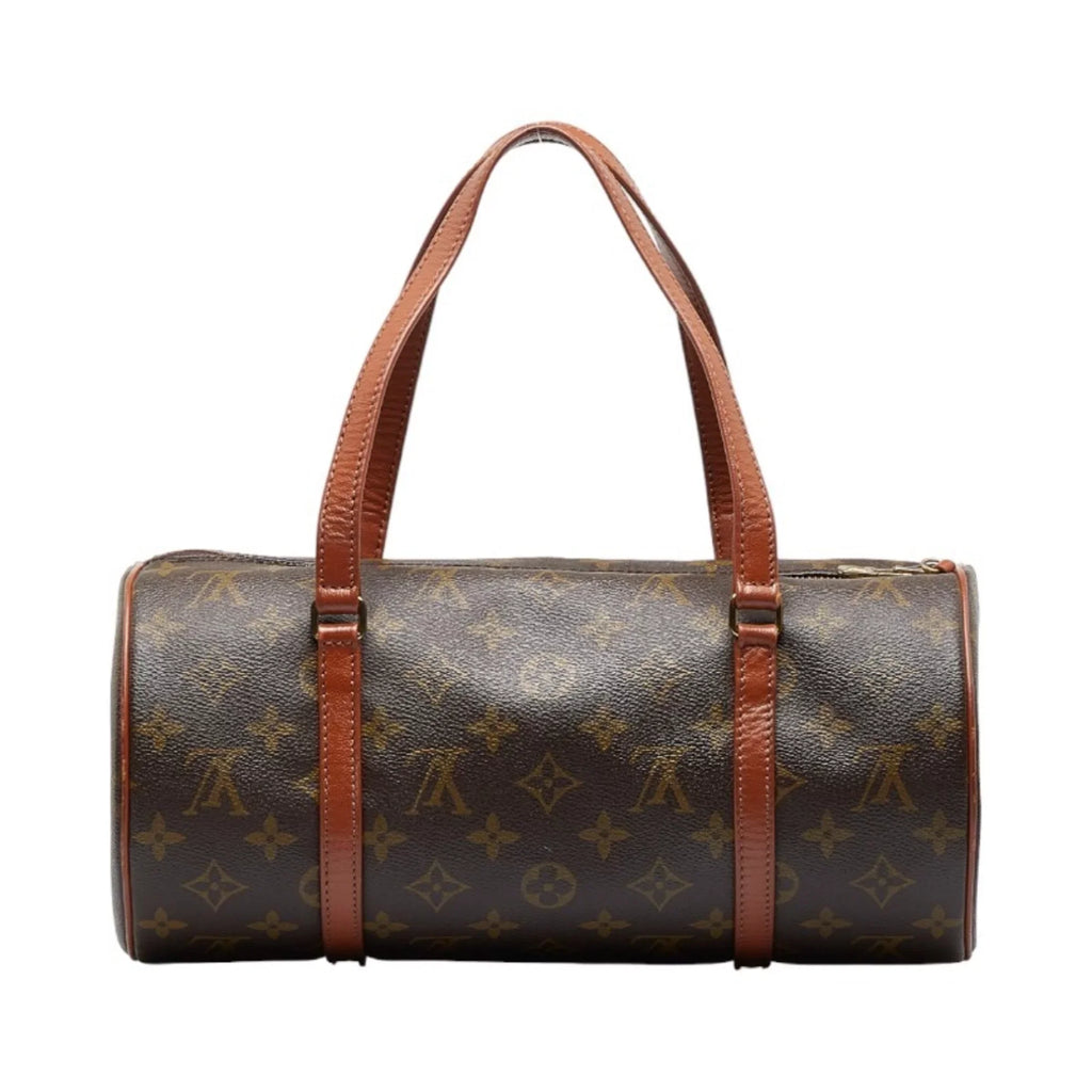 Pre-Owned Louis Vuitton Monogram Papillon 30 (Old) Handbag M51385 Brown PVC Leather Ladies LOUISize VUITTON (Good)