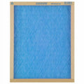 True Blue 114241 14" x 24" x 1" Flat Panel Sizepun Fiberglass Disposable Furnace Air Filter MERV 2 - Quantity of 12