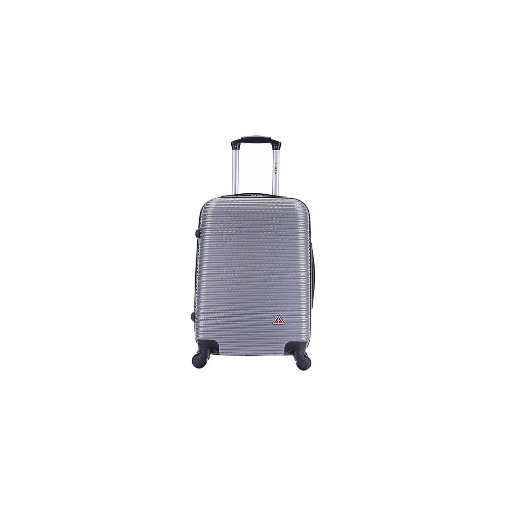 InUSizeA Royal Plastic Carry-On Luggage Sizeilver (IUROY00Size-SizeIL)