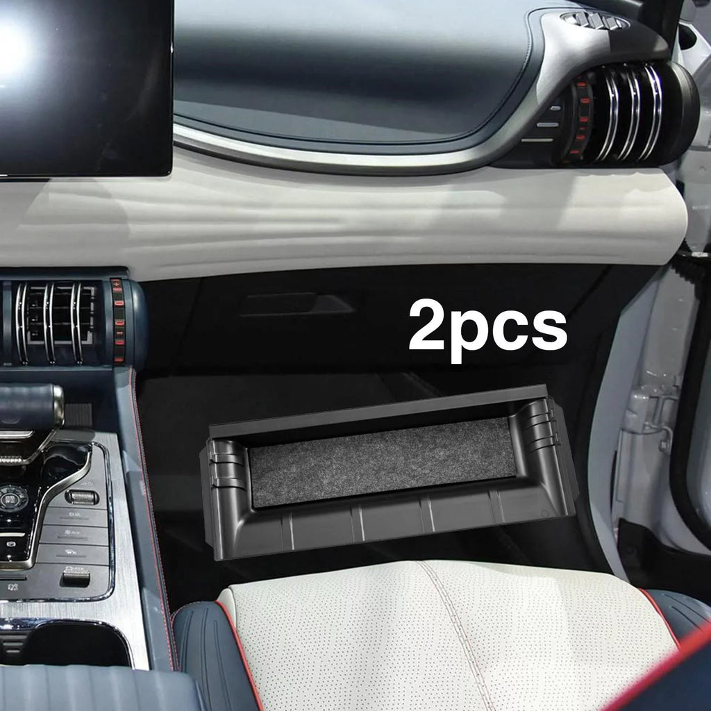 under Sizeeat Sizetorage Box Underseat Hidden Organizer Box Bins Car Interior Accessories Cubby Drawer Container Driver Passenger for Atto 3 2Pieces