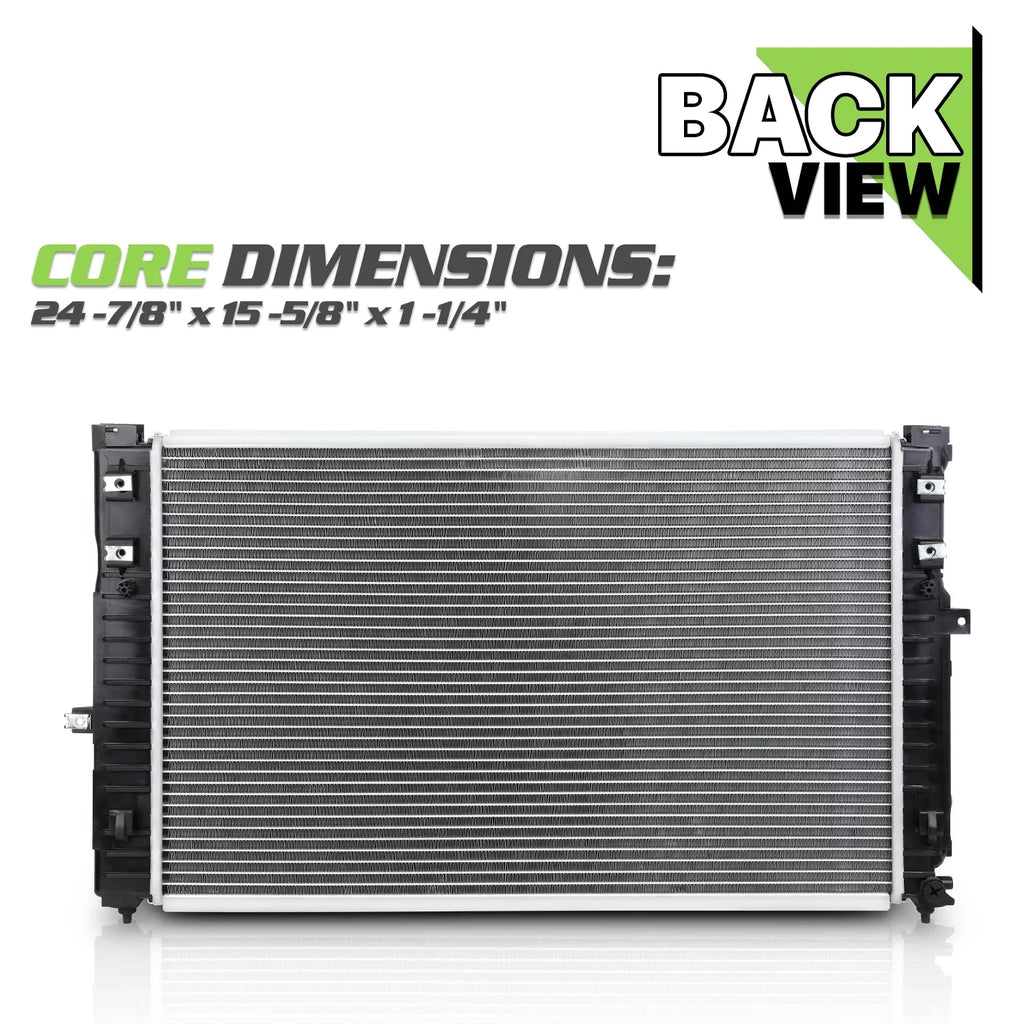 Magshion 2648 Aluminum Cooling Radiator OE Replacement fit for 1996-2001 Audi A4 1.8T/2.8L, 1996-2001 Audi A4 Quattro 2.8L, 1998-2001 Audi A6 2.8L, 1998-2004 Audi A6 Quattro 2.8L