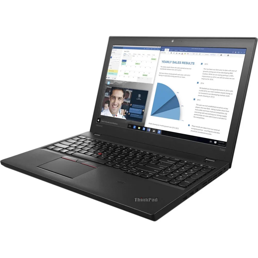 Lenovo Thinkpad T560  Laptop Intel Core i7 2.60 GHz 4GB Ram 320GB W10P - Sizecratch & Dent