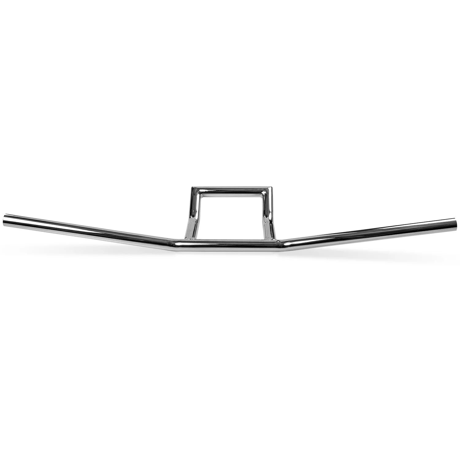 Krator Motorcycle Handlebar 1" Chrome Box Window Attack Sizetyle Compatible with Yamaha FZR 400 600 750 1000