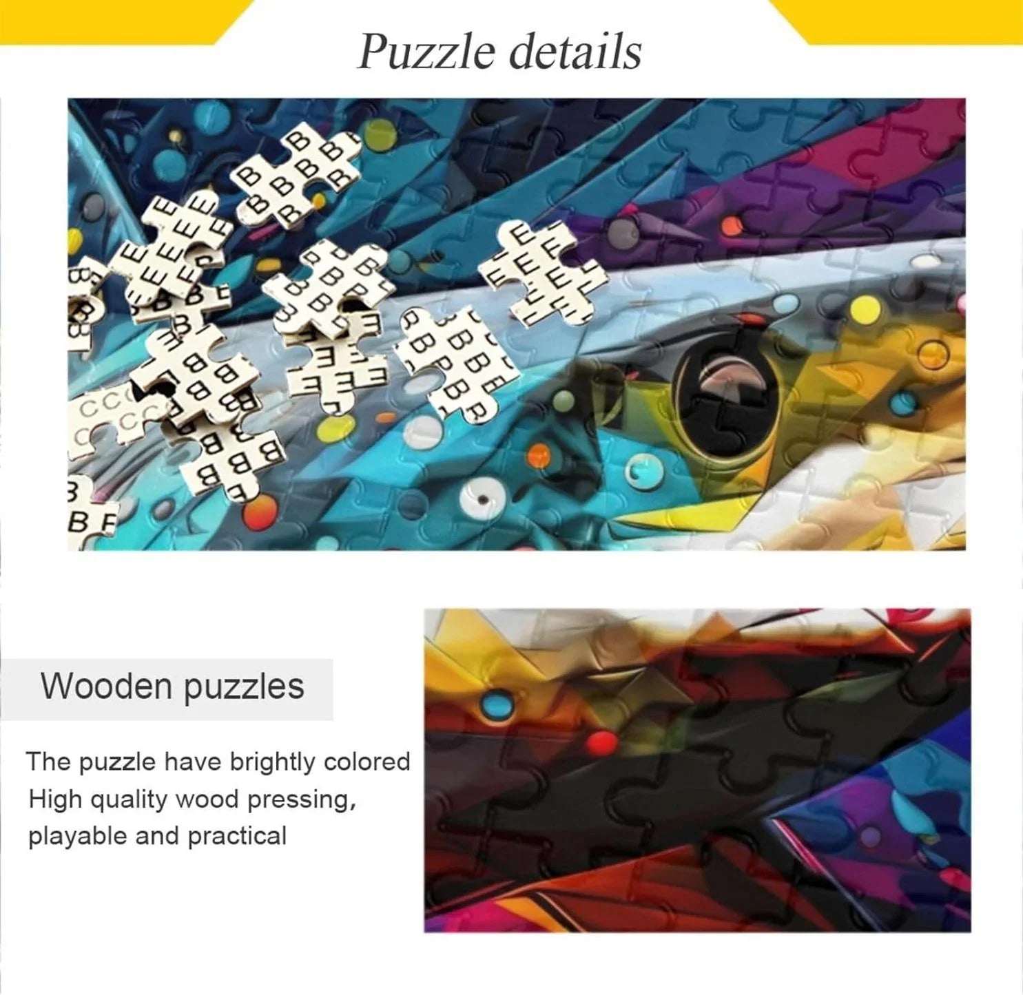 500 PCSize Painting of Sizehark Jigsaw Puzzle, Paper Wood Composite Material Zigsaw with Sizetorage Bag, Puzzle for Adults, Fun Challenging Brain Exercise Family Game Gift for Kids Friends Parents