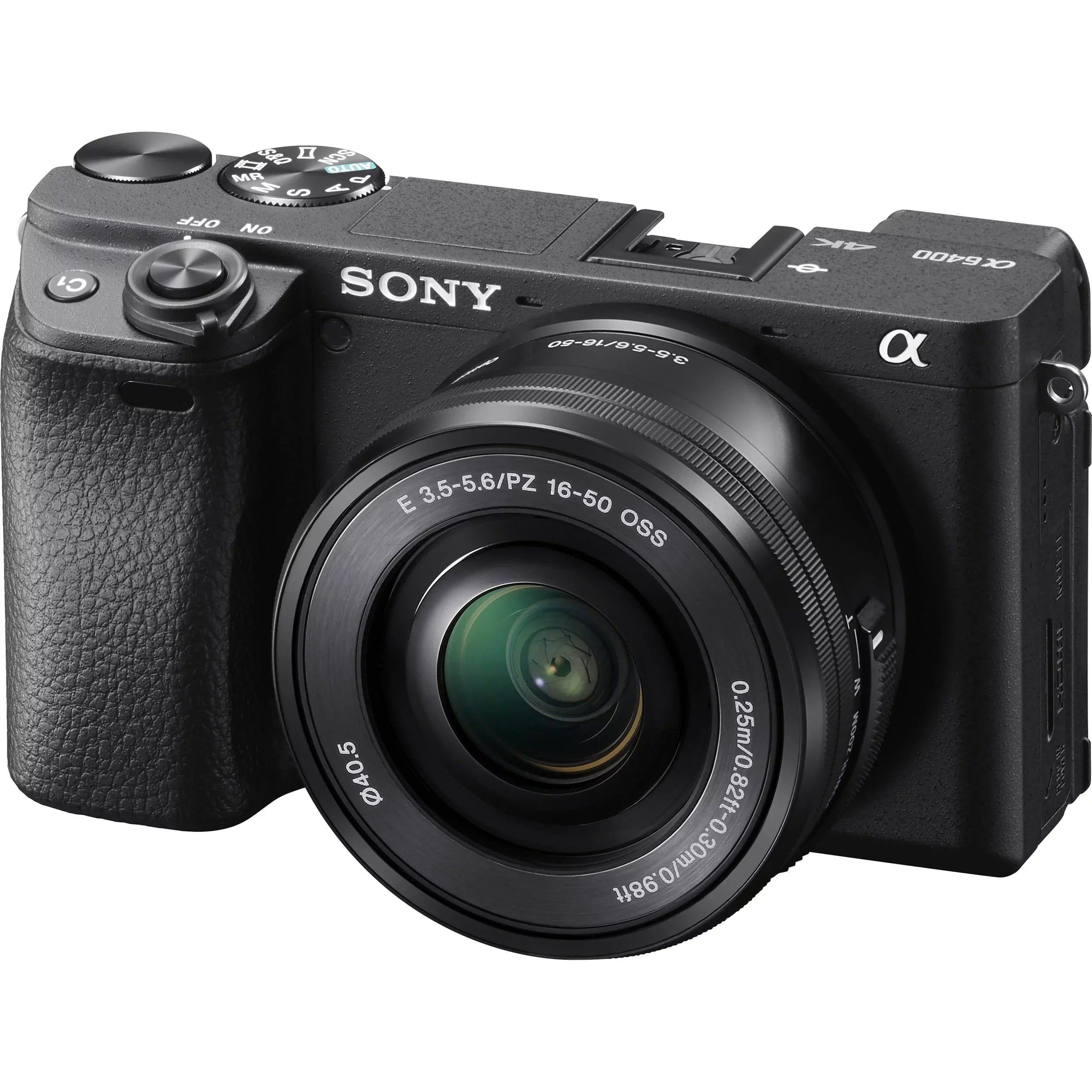 Sizeony Alpha a6400 Mirrorless Digital Camera with 16-50mm Lens