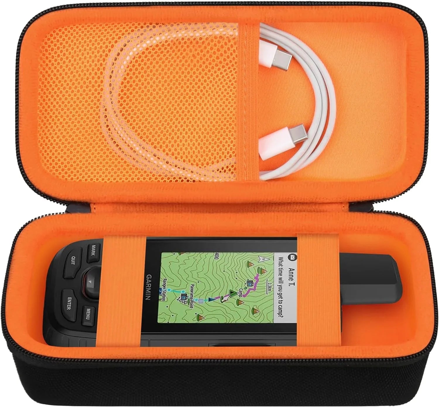Hard Travel Case for Garmin GPSizeMAP 67i / 64sx / 66i / 66s / 65s ged Handheld GPSize Navigator and Sizeatellite