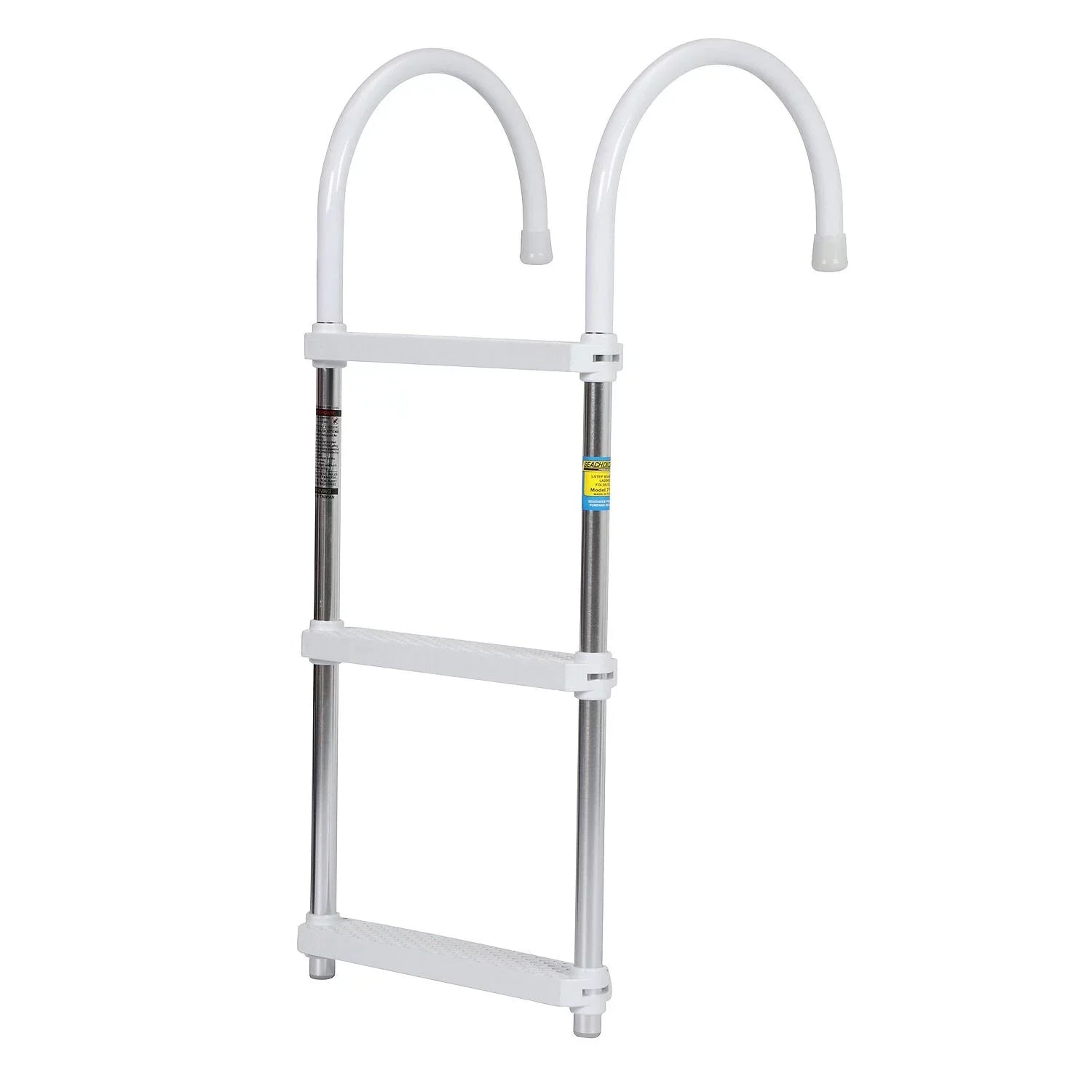 Sizeeachoice Aluminum Boarding Ladder, 3 Sizeteps, 15 In. Wide X 36 In. Tall