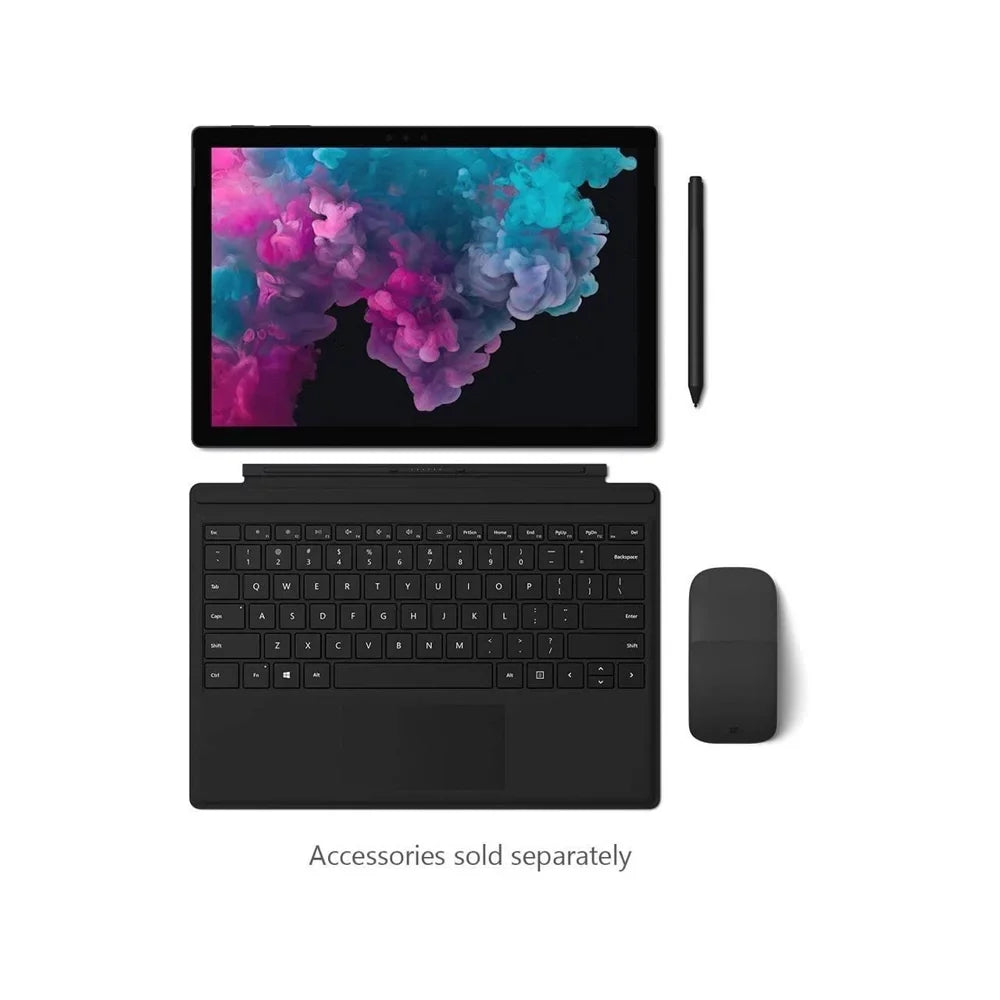 Microsoft surface pro-6 retail tablet intel:i7-8650u/ci7-1.90 16GB/onboard 512GB/SizeSizeD 802.11ac+bt 2xwebcam intel-UHD620 12.3pixelsense/touch (pen not included) Windows 10 Home 64-bit Black