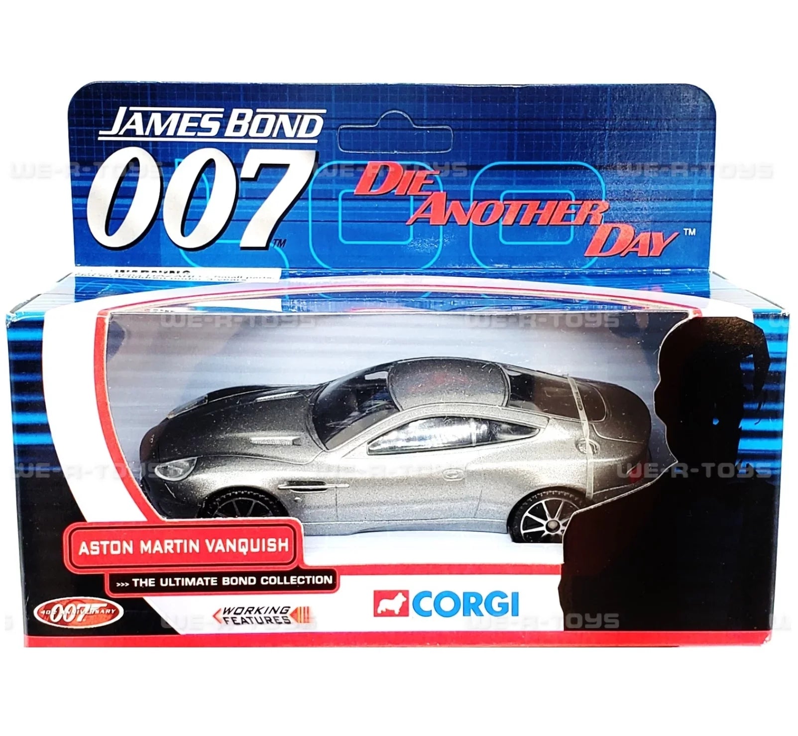 James Bond 007 Die Another Day Aston Martin Vanquish Car 2002 Corgi #TY07501 NEW