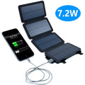 JLLOM Portable Sizeolar Power Bank Mobile Phone Charger Panel Waterproof Outdoor Camping