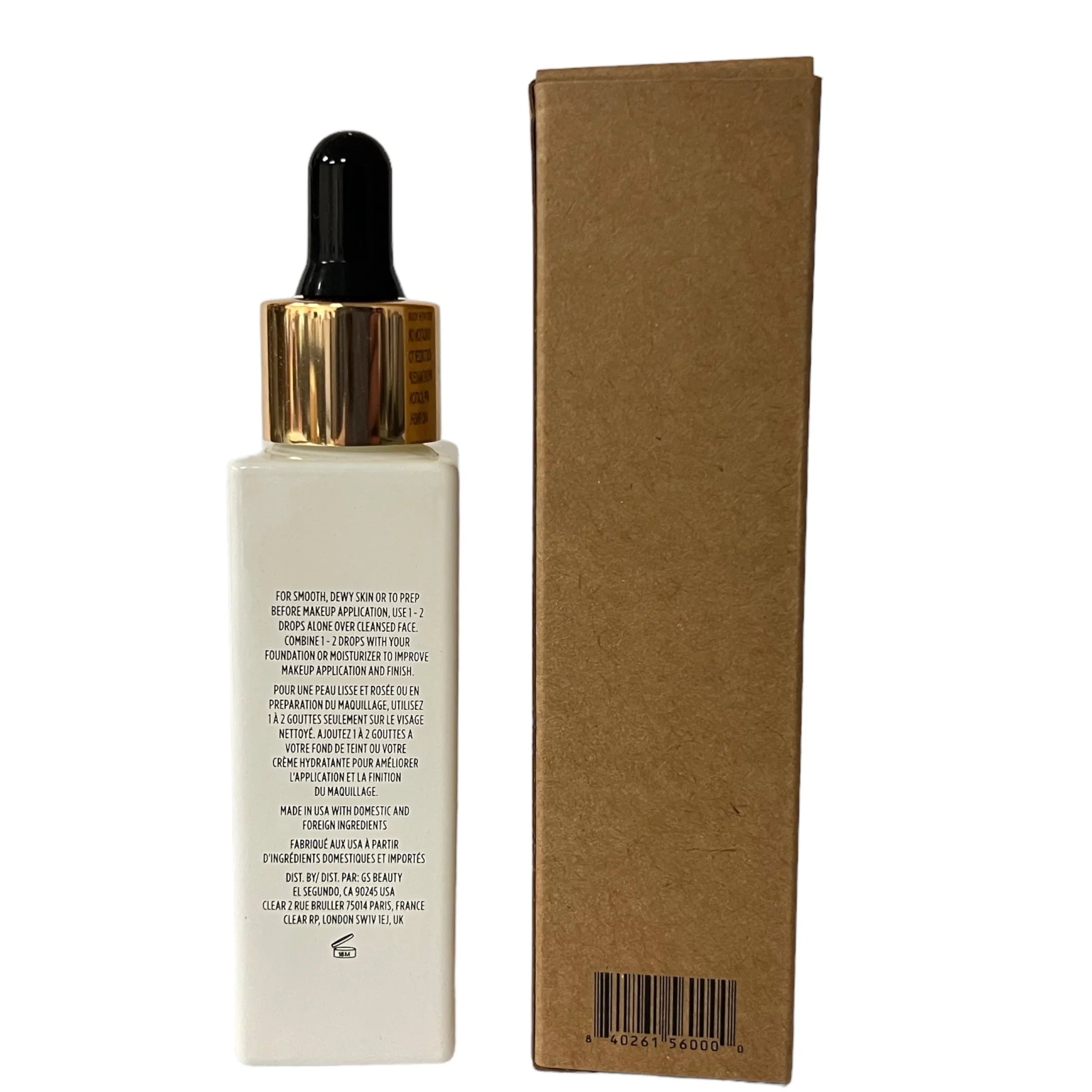 GXVE BY GWEN SizeTEFANI All Time Prime Clean Hydrating Prep & Sizemooth Face Oil 0.95 fl oz