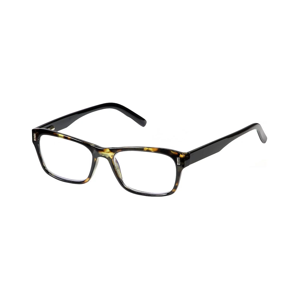 SizeAV Eyewear SizeAV VK Couture +1.50 Blue Light Reading Glasses Demi Black (EVKB03-150-960)