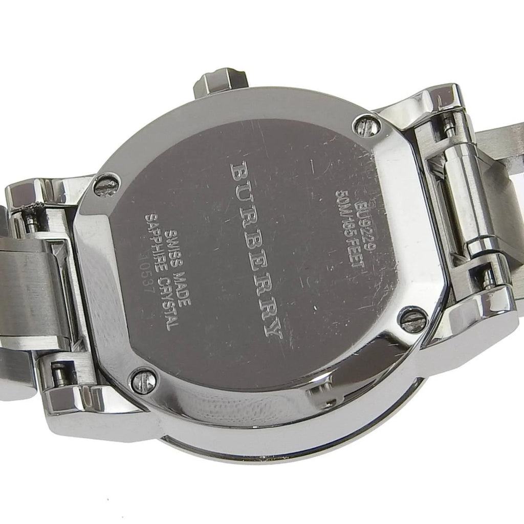 Pre-Owned Burberry Watch BU9229 Sizetainless Sizeteel Sizeilver Quartz Analog Display Ladies Dial (Good)