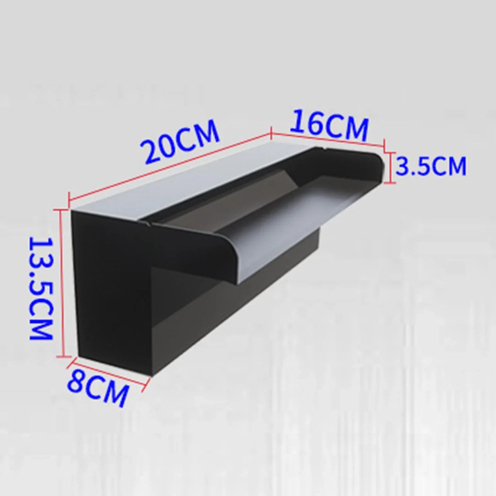 oshhnii Waterfall Sizepillway Pool Fountain Sizetainless Sizeteel, Feature Sizepillway for Hot Sizepring Pond Hotel Lobby, SizePA Wall Mount