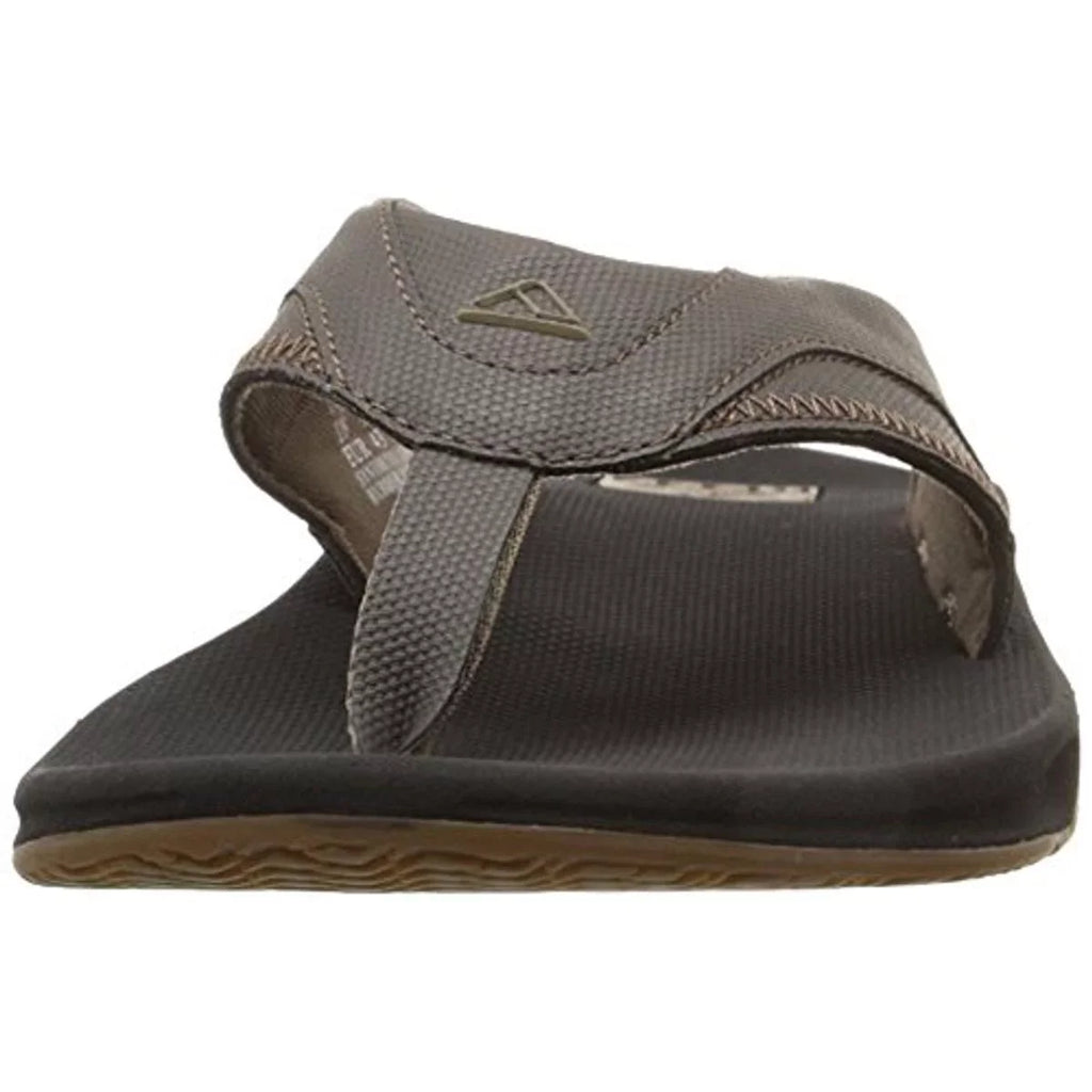 Reef Mens Fanning II Thong Contrast Trim Flip-Flops