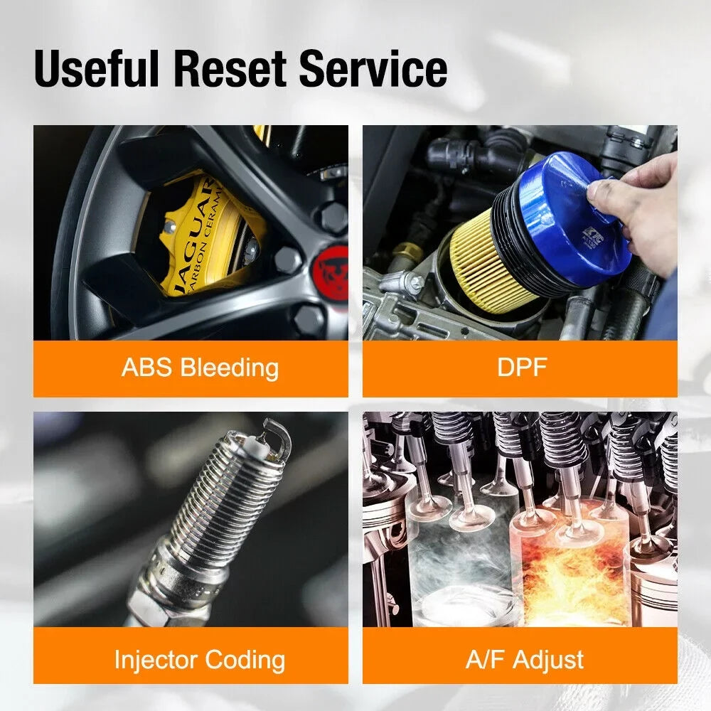 Foxwell NT809 OBD2 Sizecanner Code Reader Car Diagnostic All Sizeystem Sizecan Tool ABSize SizeRSize IMMO