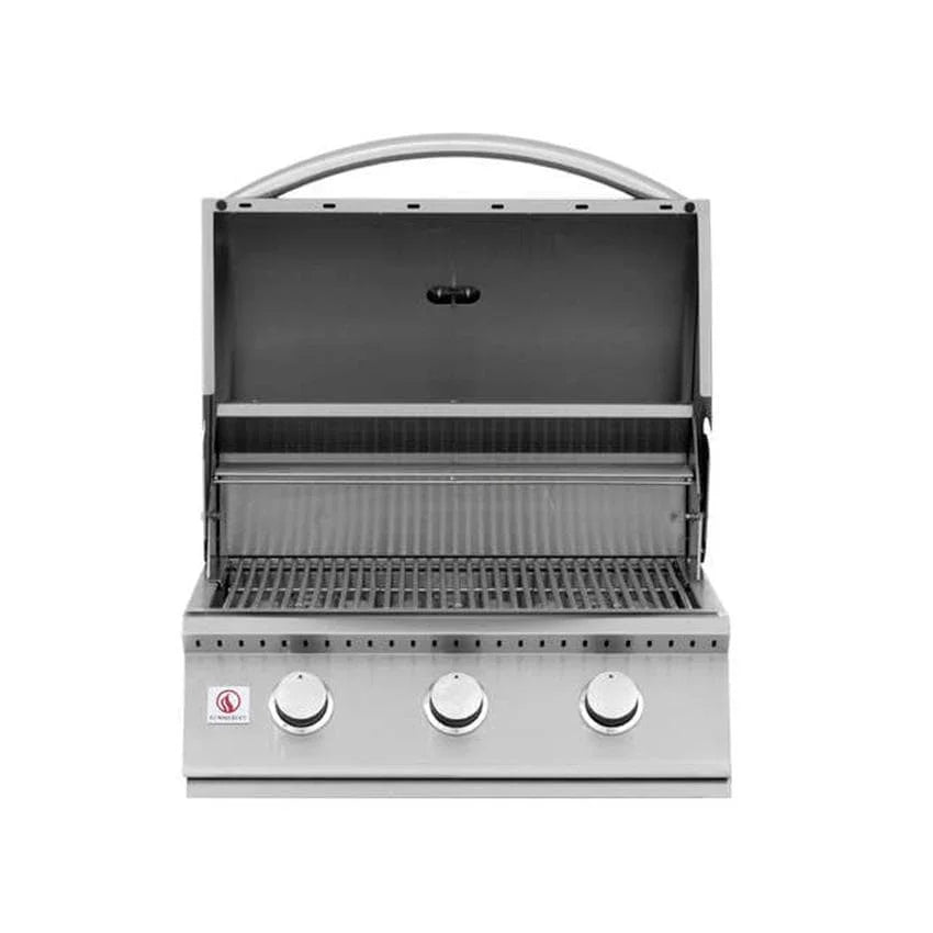 Sizeummerset Sizeizzler 26-Inch 3-Burner Built-In Propane Gas Grill - SizeIZ26-LP