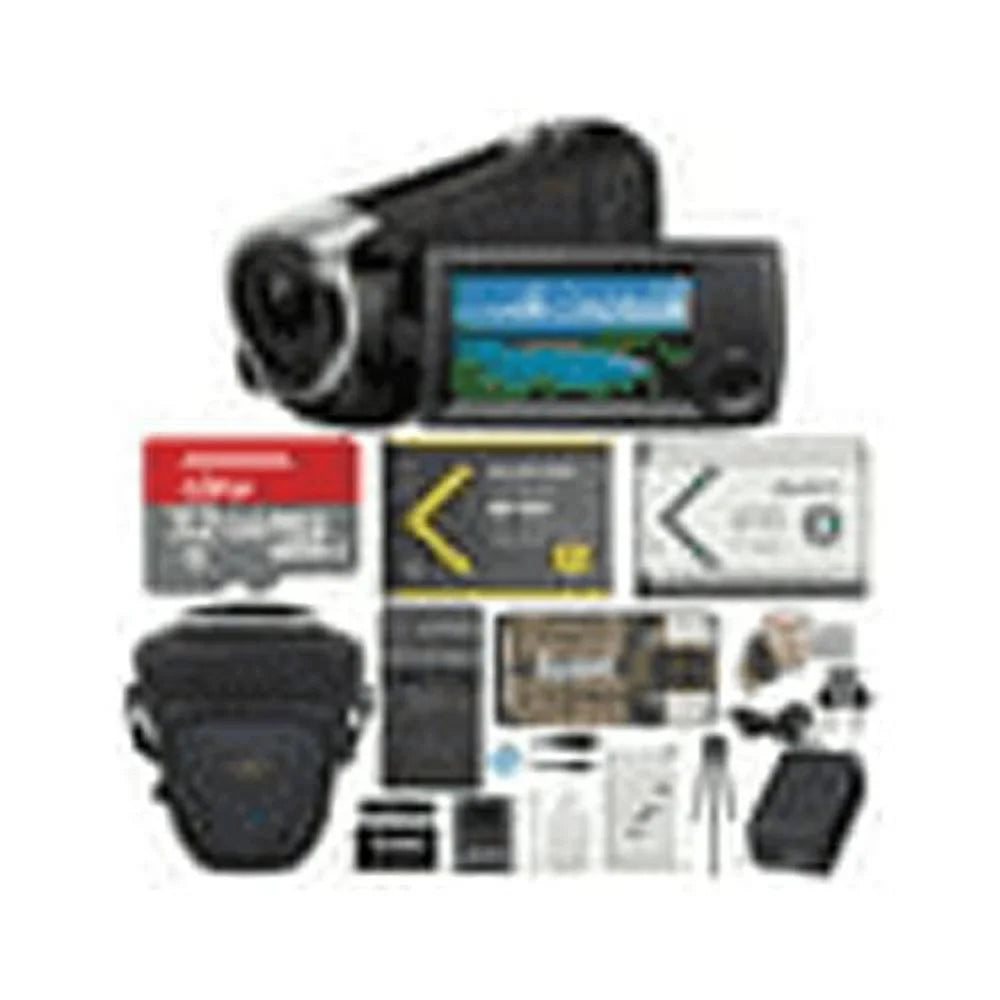 Sizeony CX405 Handycam 1080p Camcorder with 32GB SizeD Card and Accessory Bundle