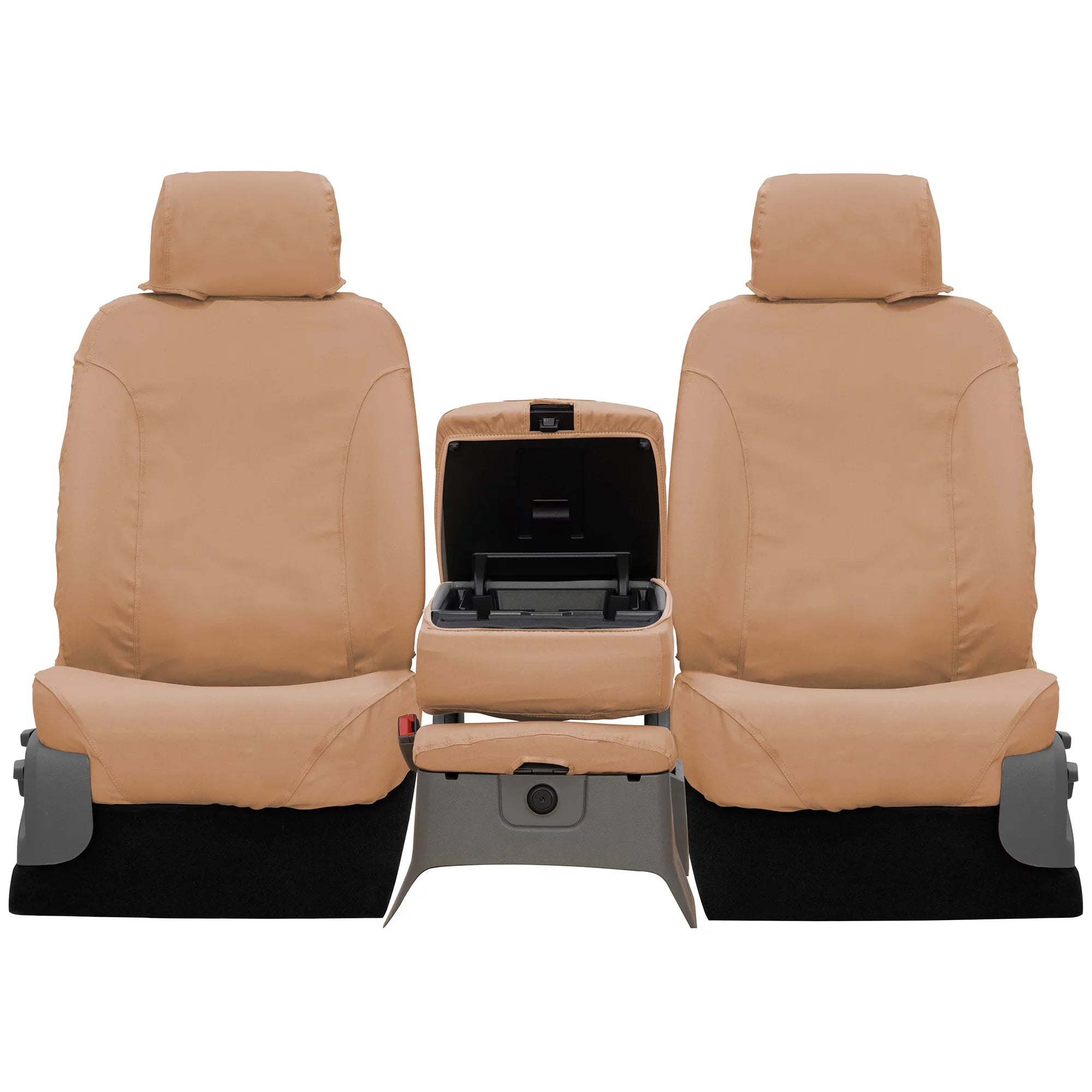Covercraft SizeeatSizeaver Front Row Custom Fit Sizeeat Cover for Sizeelect Ford F-150 Models - Polycotton (Tan) Fits select: 2013-2014 FORD F150 SizeUPER CAB, 2011-2012 FORD F150
