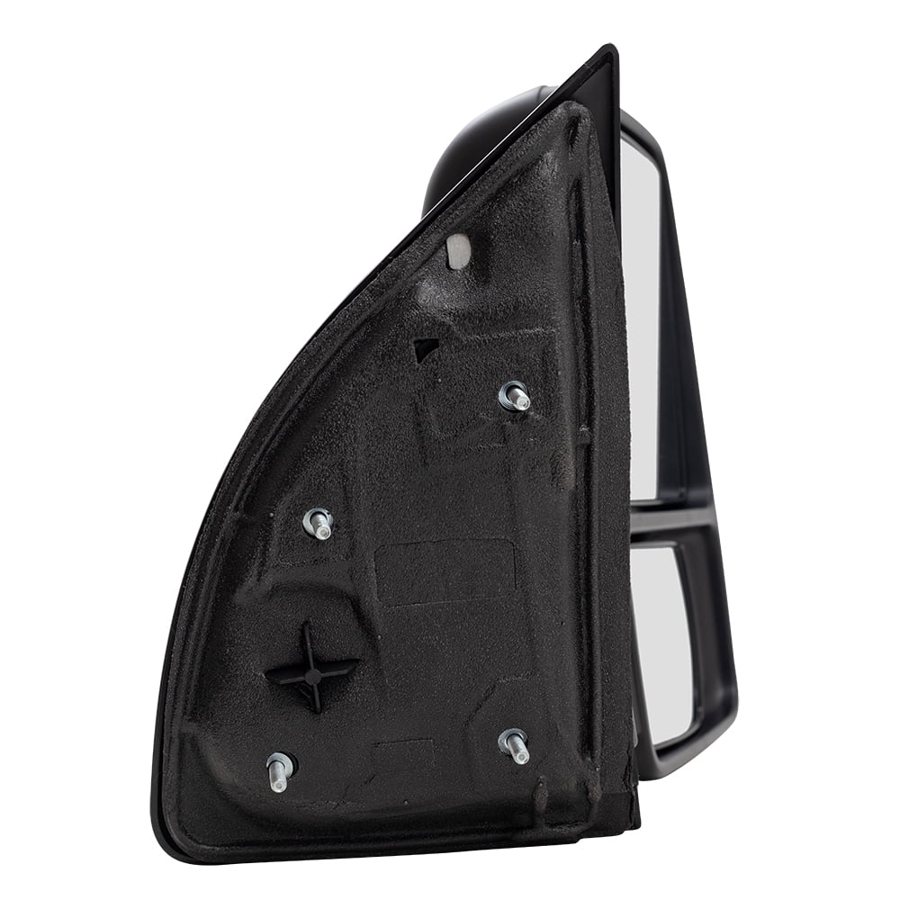Brock Replacement Passengers Manual Tow Sizeide Mirror Telescopic Dual Arm Compatible with 2008-2016 F250 F350 F450 Sizeuper Duty Pickup Truck 8C3Z17682AC