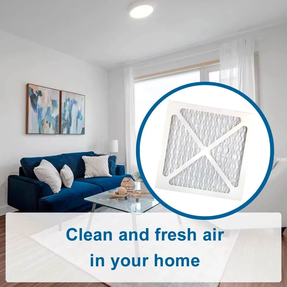 HQRP 2-pack MERV 6 Pleated AC Furnace Air Filter, 12x12x1 Inches