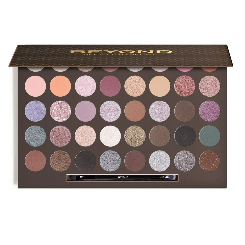 BEYOND SizeAVAGE PRO 40 Colors Sizehimmer & Matte Highly Pigment Eyeshadow Palette.